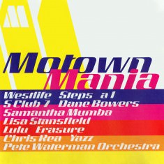 Motown Mania - Tracklisting Sleeve